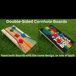 Double Sided20Cornhole20Boards20 202 1718991847 ☆ Pick 3 Yard Games Bundle