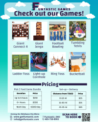 ☆ Pick 3 Yard Games Bundle